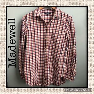Madewell Checked Flannel Size S 💕